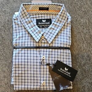 Men's 3XL Buttercloth Long Sleeve Icy Cotton NEW shirt